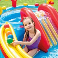 Intex Rainbow Ring Inflatable Play Center -Courtyard Home Furnishings Store c24699b4a1181a04fa637cbe0b8e65e1