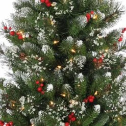 4' Windsor Glazier Pine Pre-Lit Potted Artificial Christmas Tree -Courtyard Home Furnishings Store christmas 4 windsor glazier pine pre lit potted artificial christmas tree 2