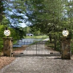 Snowman Outdoor Lamp Post Globe Holiday Lamplighter -Courtyard Home Furnishings Store christmas lamplighters snowman outdoor lamp post globe 2