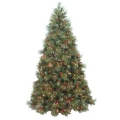 Verona Berry Pre-Lit Artificial Christmas Trees -Courtyard Home Furnishings Store d759b1ef8c43d035416275c968a3d7b0