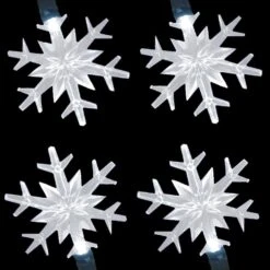 Set Of 25 Pure White LED Snowflake M5 Christmas Lights 5 Set Of 25 Pure White LED Snowflake M5 Christmas Lights -Courtyard Home Furnishings Store d9648b7b2f20ce31bf9bdd0a6b15b917 8e77f3a6 9004 46fd a521 658cade62b71