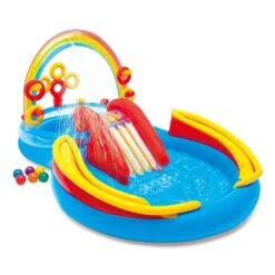 Intex Rainbow Ring Inflatable Play Center -Courtyard Home Furnishings Store da77f654290ff4ebb150239fe22e70cf