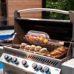 Napoleon Prestige® 665 Grill Series With Infrared Side & Rear Burners -Courtyard Home Furnishings Store f1c68a378215470e1da2b78591855d34
