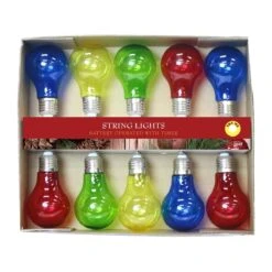 Alpine Multi-Colored LED Edison Bulb String Lights -Courtyard Home Furnishings Store f20ffd0774f824b4721374bf3bac16e1
