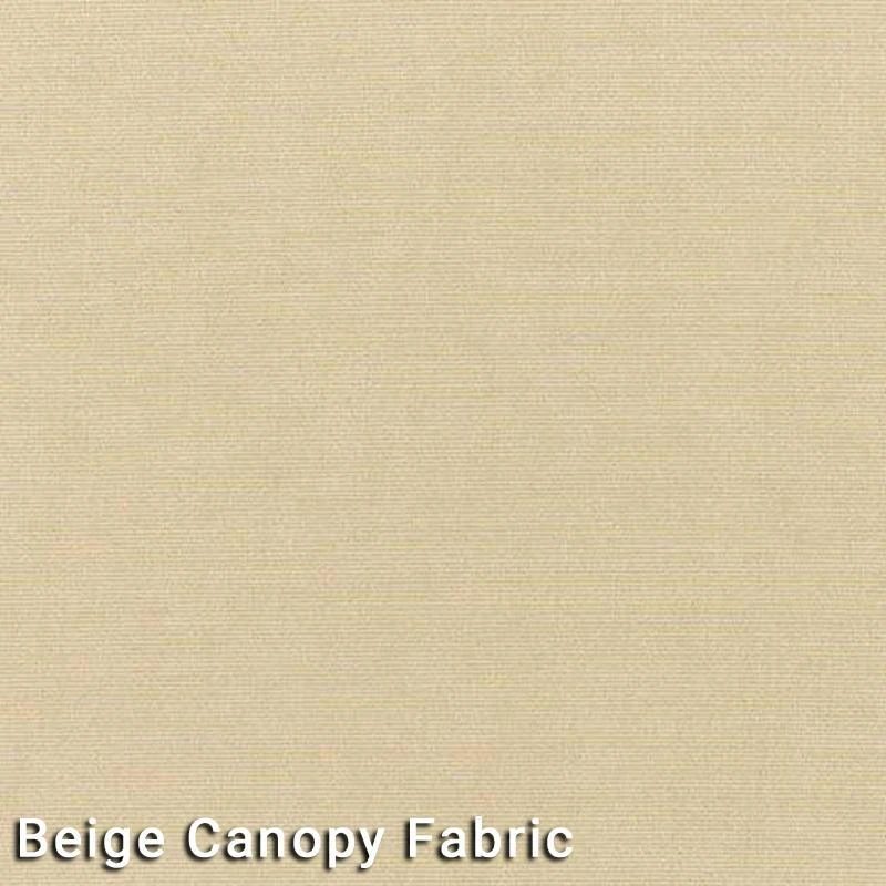 9' Market Bronze Frame Beige Canopy Umbrella 2 9' Market Bronze Frame Beige Canopy Umbrella - Image 2