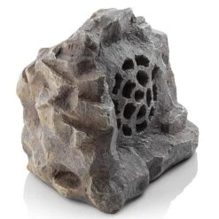 Solar Powered Bluetooth Enabled Waterproof Rock Speaker -Courtyard Home Furnishings Store ff35314528bb8edb710f923c65837c3b