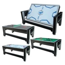 Triumph® 3-in-1 Swivel Multi-Game Table -Courtyard Home Furnishings Store game room 84 3 in 1 rotating game table 1