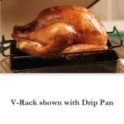 Big Green Egg 13" Rectangular Non-Stick Drip Pan -Courtyard Home Furnishings Store outdoor living big green egg 13 rectangle non stick drip pan 13nsp 2