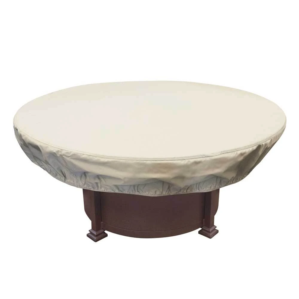 Treasure Garden 48"-54" Round Chat & Fire Pit Cover CP930 1 Treasure Garden 48"-54" Round Chat & Fire Pit Cover CP930