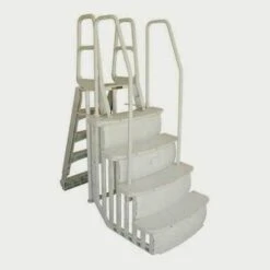 Main Access 36" Easy Entry Pool Step System 9 Main Access 36" Easy Entry Pool Step System -Courtyard Home Furnishings Store pools main access easy entry pool step system 1
