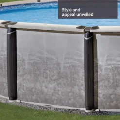 Vogue Panache 54" Resin Above Ground Swimming Pool -Courtyard Home Furnishings Store pools panache 54 resin above ground swimming pool 2