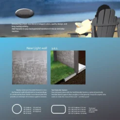 Vogue Panache 54" Resin Above Ground Swimming Pool -Courtyard Home Furnishings Store pools panache 54 resin above ground swimming pool 3