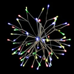 16" Twinkling LED Starburst Clusters 22 16" Twinkling LED Starburst Clusters -Courtyard Home Furnishings Store starlight cluster multi